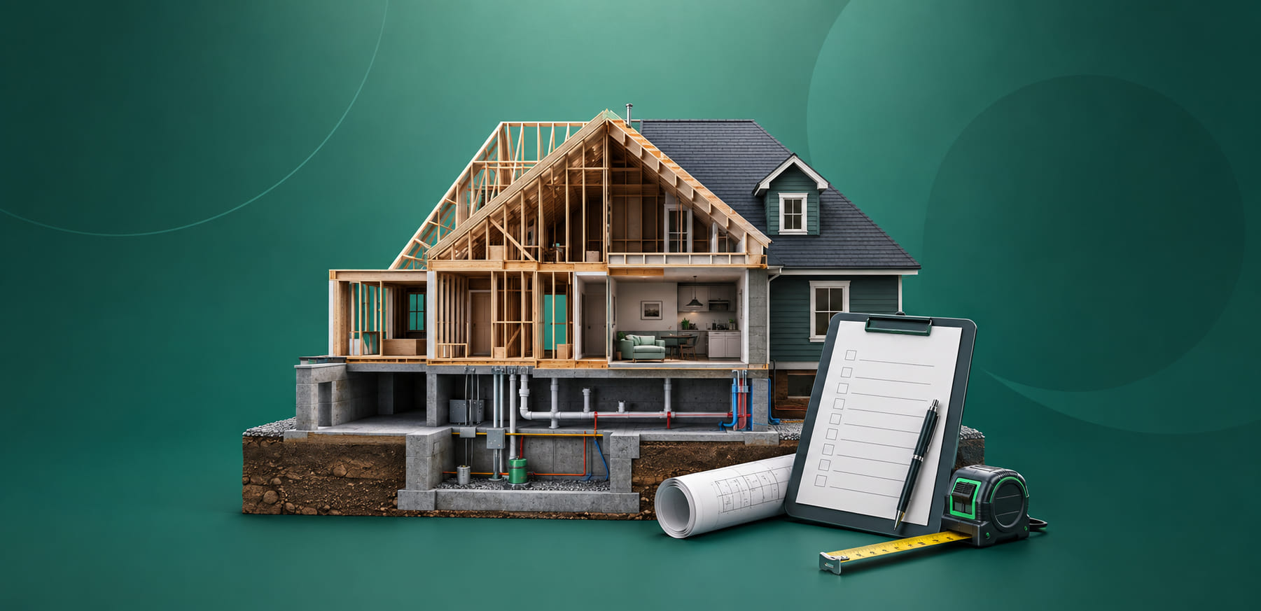 Construction Draw Inspection Glossary: 500+ Terms, Interactive House Map & Field Guide