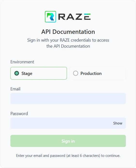 Screenshot: Open the Developer Portal