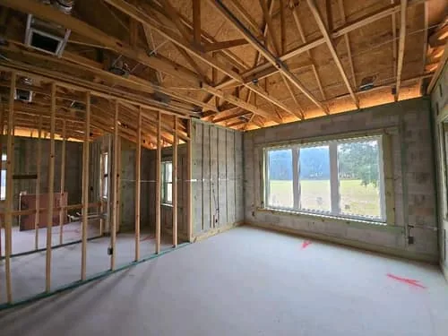 Draw inspection photo 7: Interior framing